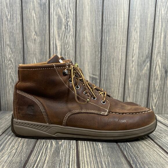 Carhartt Men Wedge Moc Toe Chukka Boots 12 Oxford‎ Work Casual CH446 Waterproof main image 7